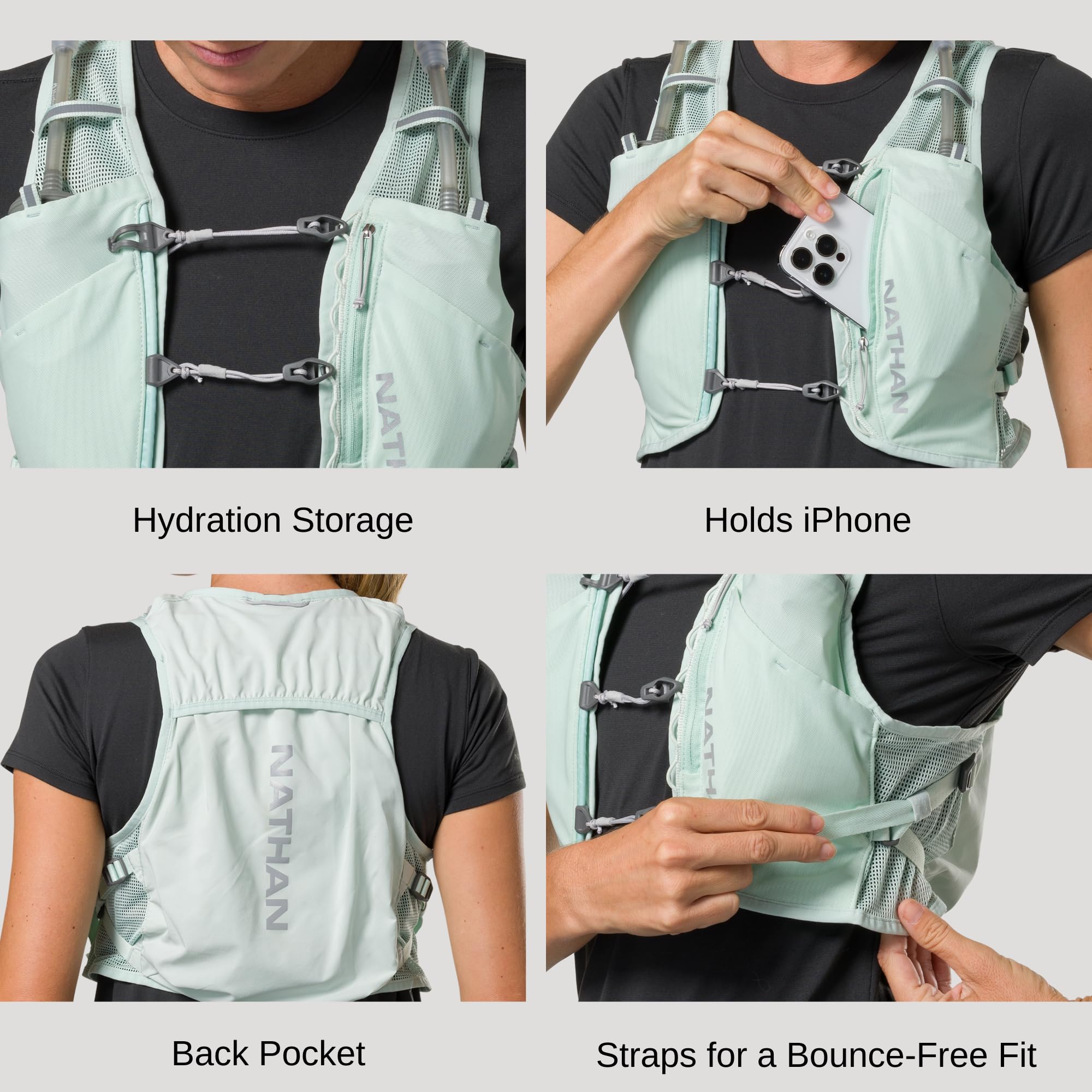 nathan-pinnacle-breeze-women-s-hydration-running-vest-lightweight-breathable-mes image 2