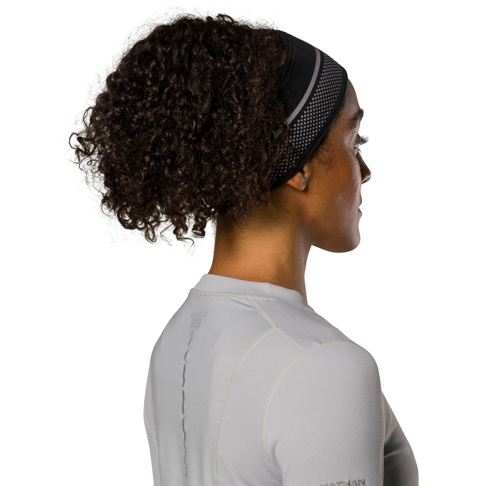 nathan-hypernight-reflective-running-headband-for-men-women image 5