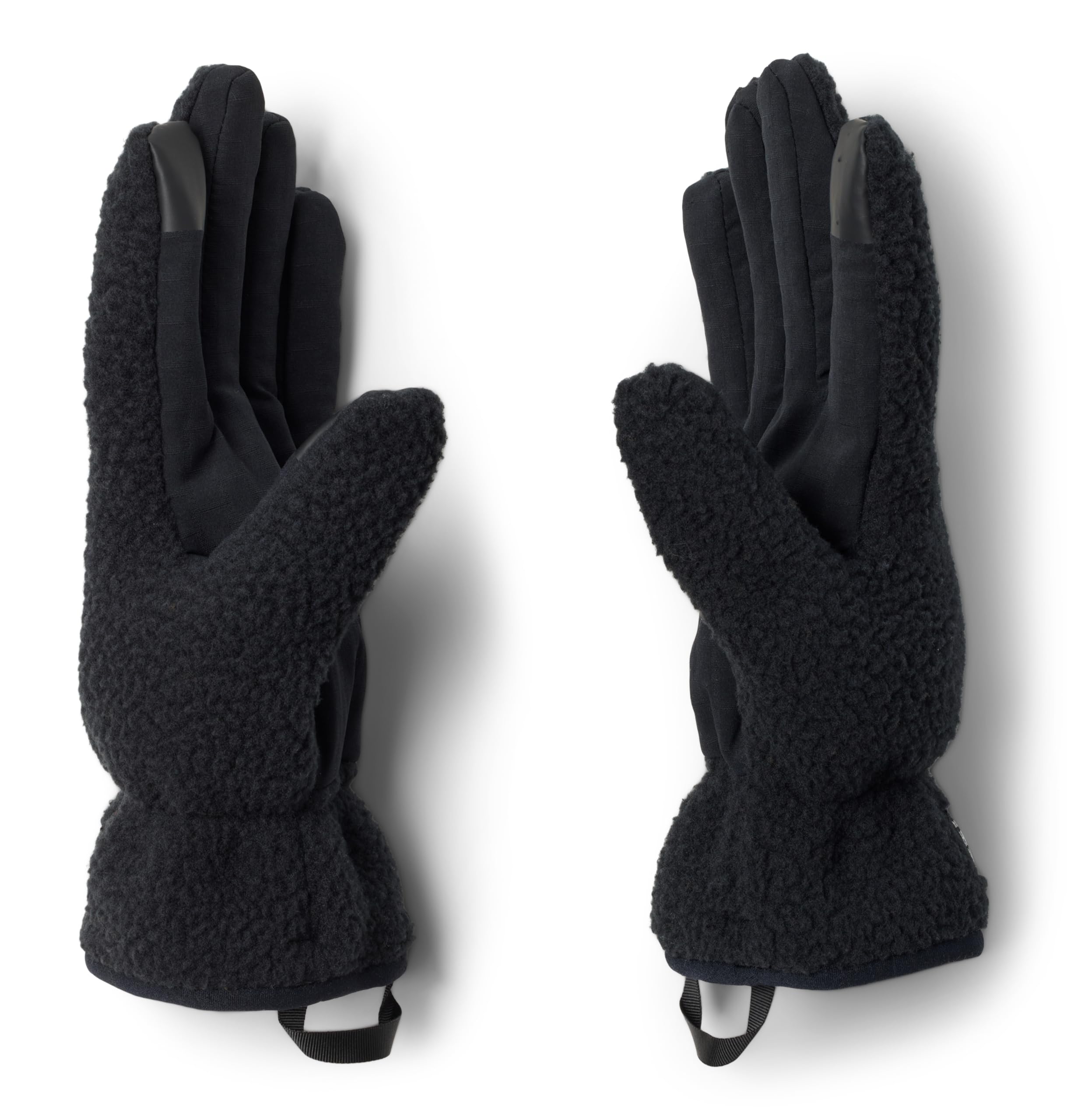 mountain-hardwear-hicamp-fleece-glove-high-loft-sherpa-fleece-with-touchscreen-c image 2