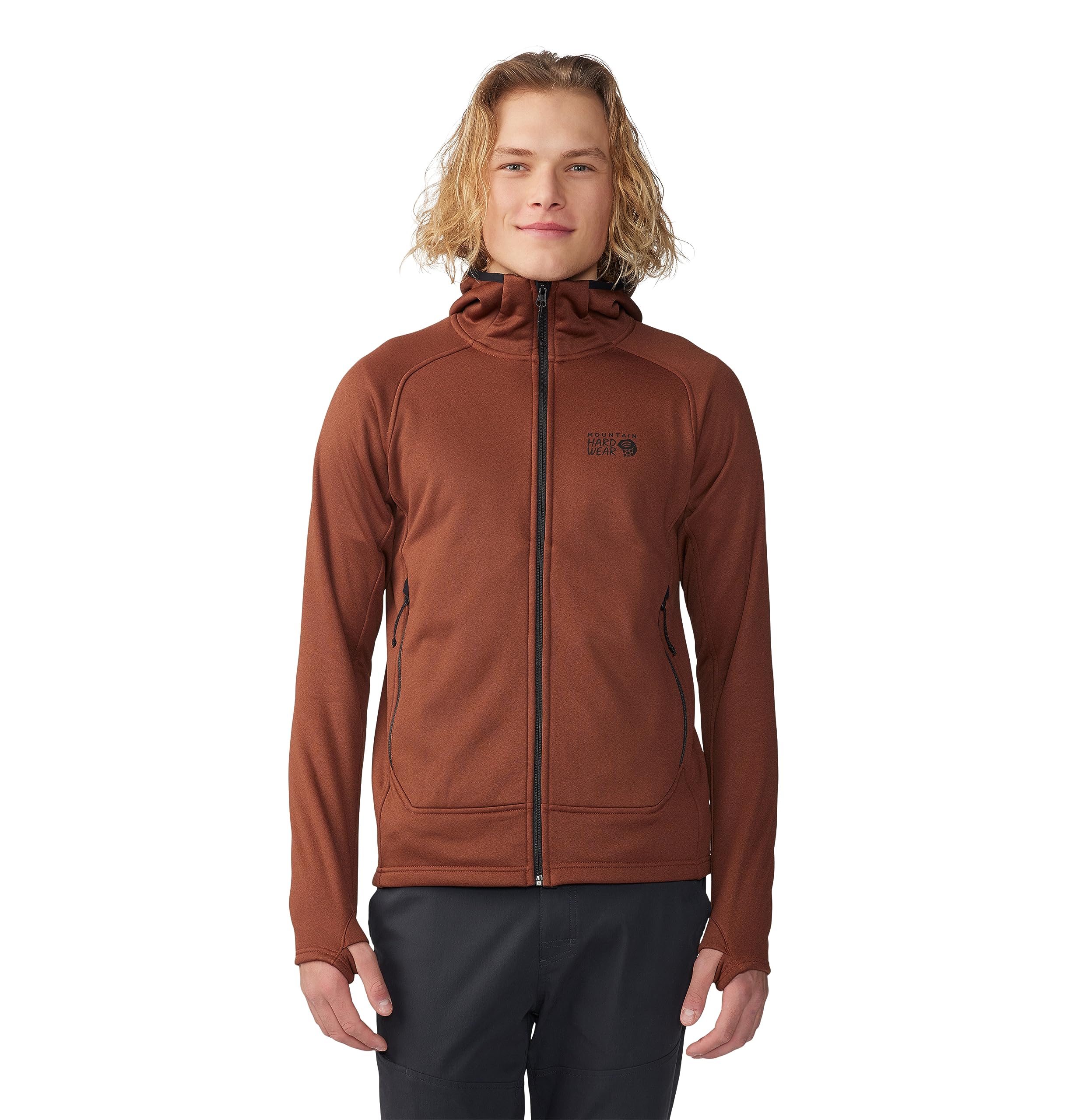 mountain-hardwear-sendura-hoody-unisex-250g-slim-fit-brushed-back-trail-fleece image 8