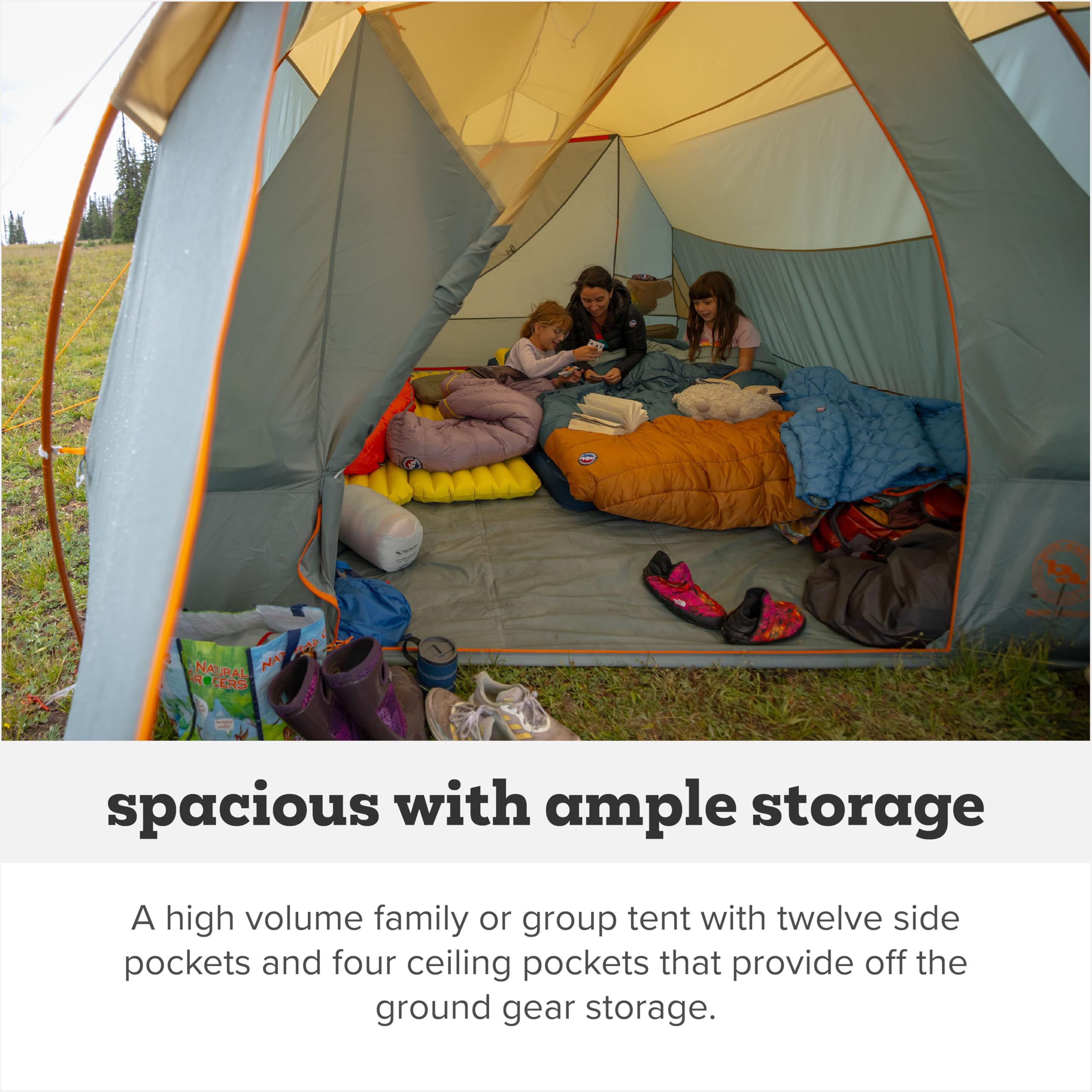 big-agnes-bunk-house-3-season-waterproof-family-camping-tent-4-or-6-person-with- image 4