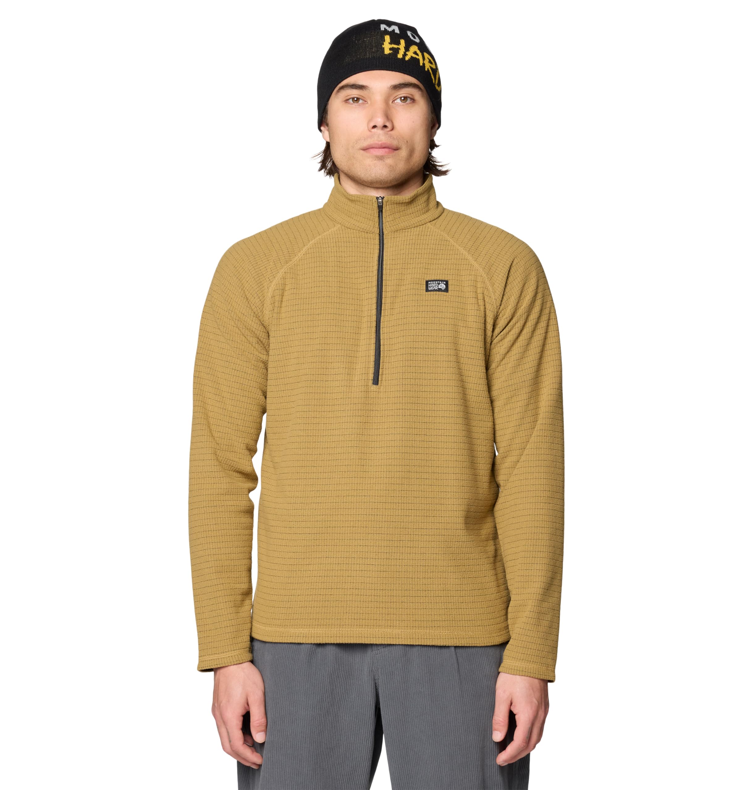 mountain-hardwear-summit-grid-half-zip-fleece-midlayer-men-s image 5