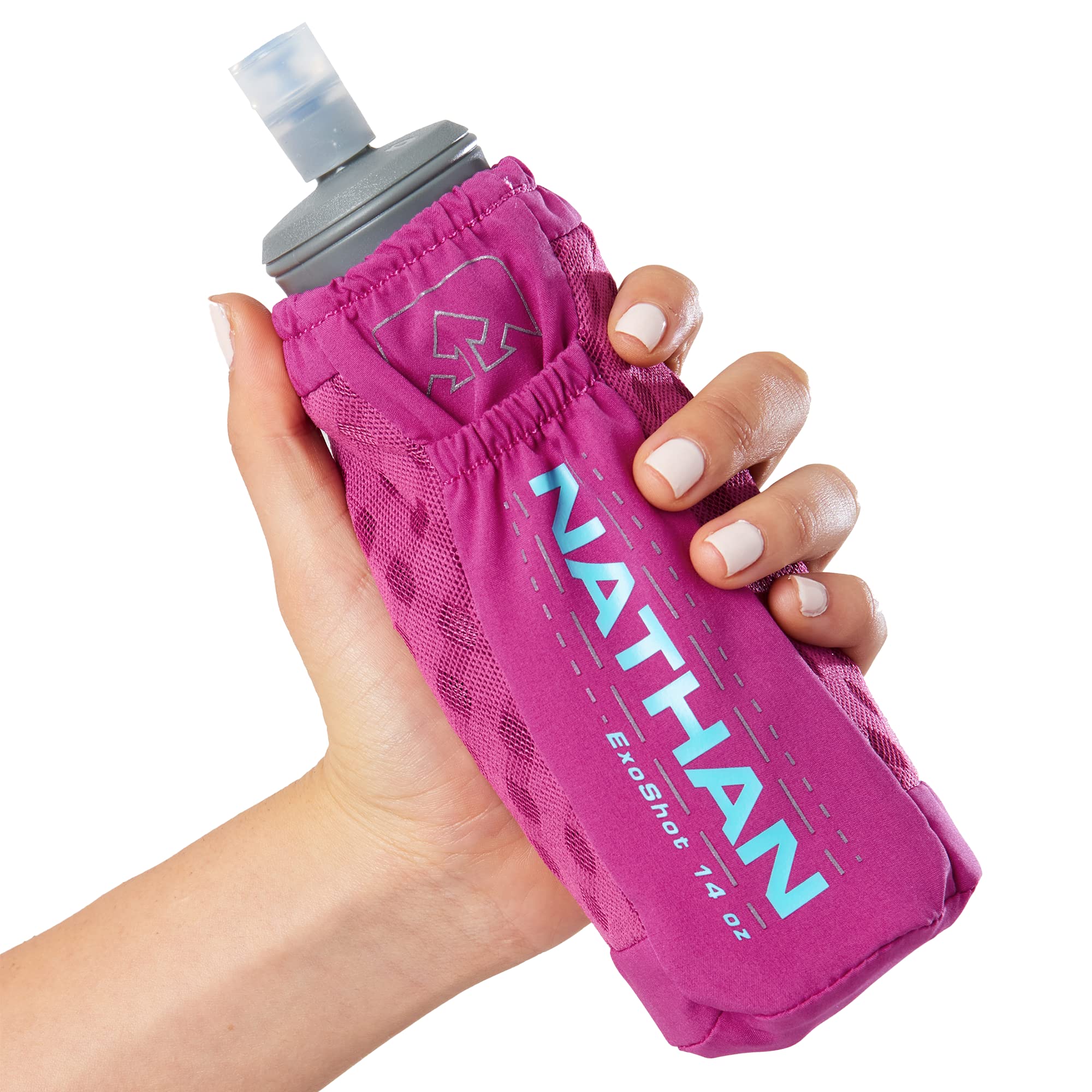 nathan-exoshot-2-0-exodraw-handheld-running-flask-with-hand-strap-stash-pocket-a image 4