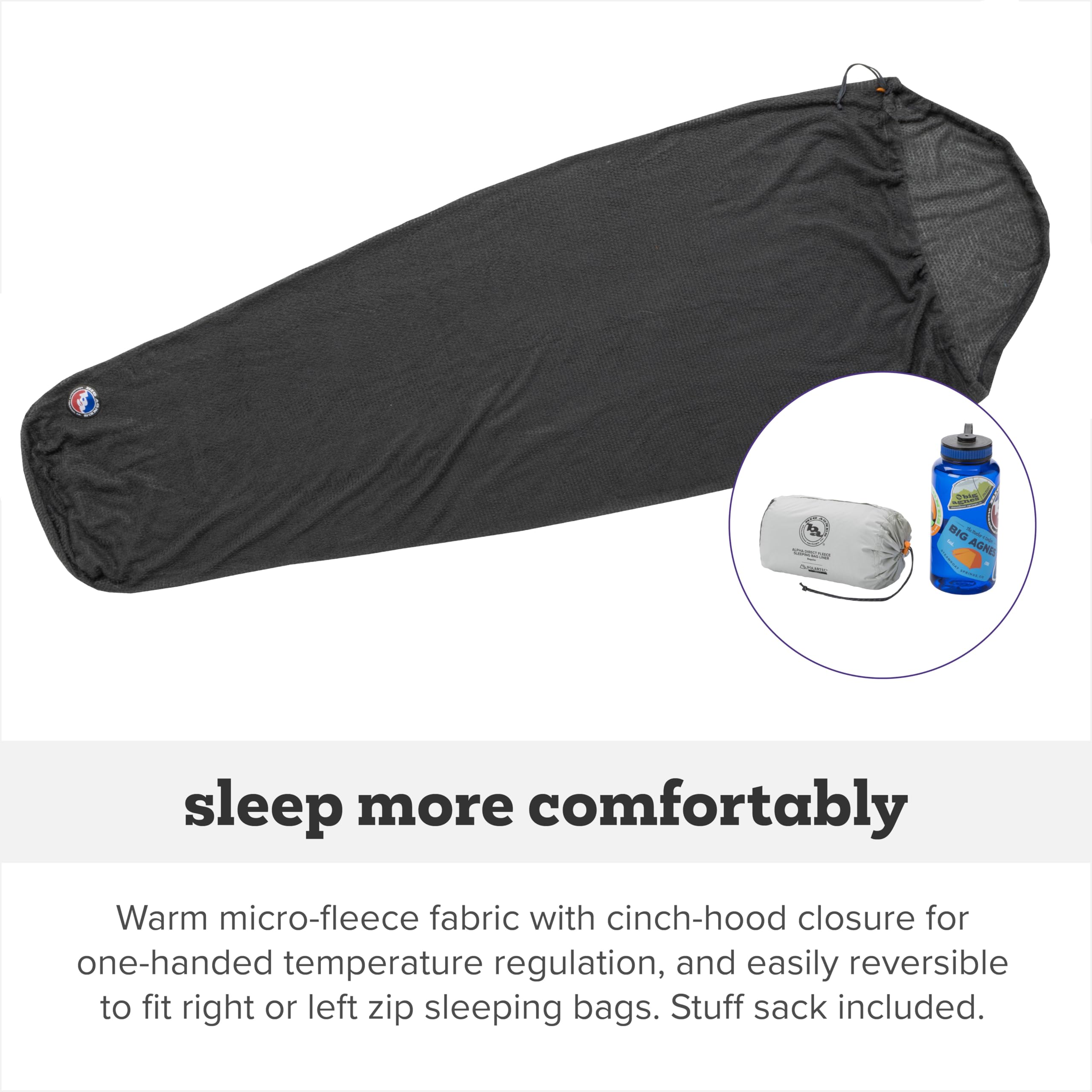 big-agnes-alpha-direct-fleece-sleeping-bag-liner-polartec-alpha-direct-ultraligh image 5