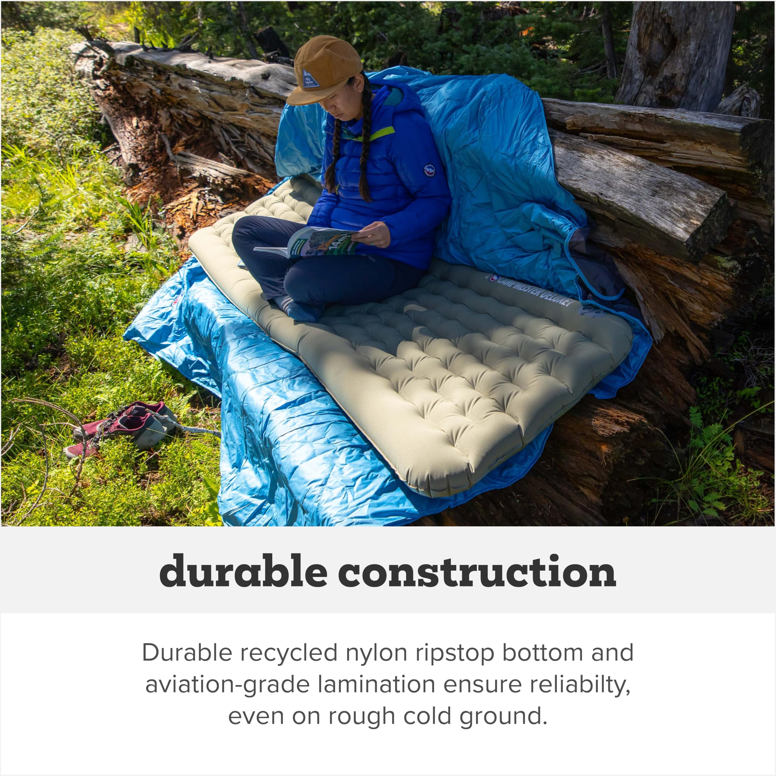 big-agnes-campmeister-deluxe-insulated-sleeping-pad-wide-regular-25x72-r-value-7 image 4