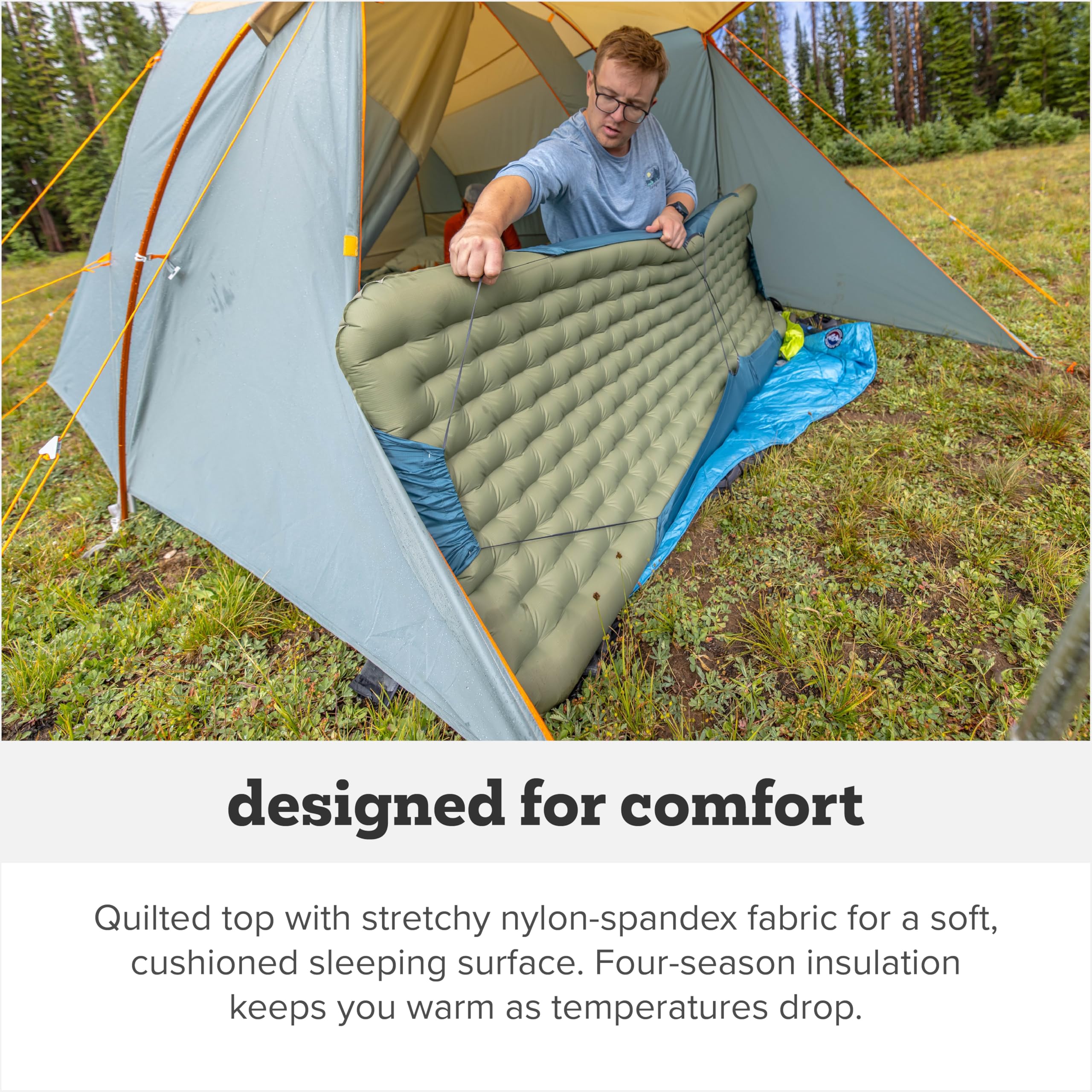 big-agnes-campmeister-deluxe-insulated-sleeping-pad-wide-regular-25x72-r-value-7 image 6