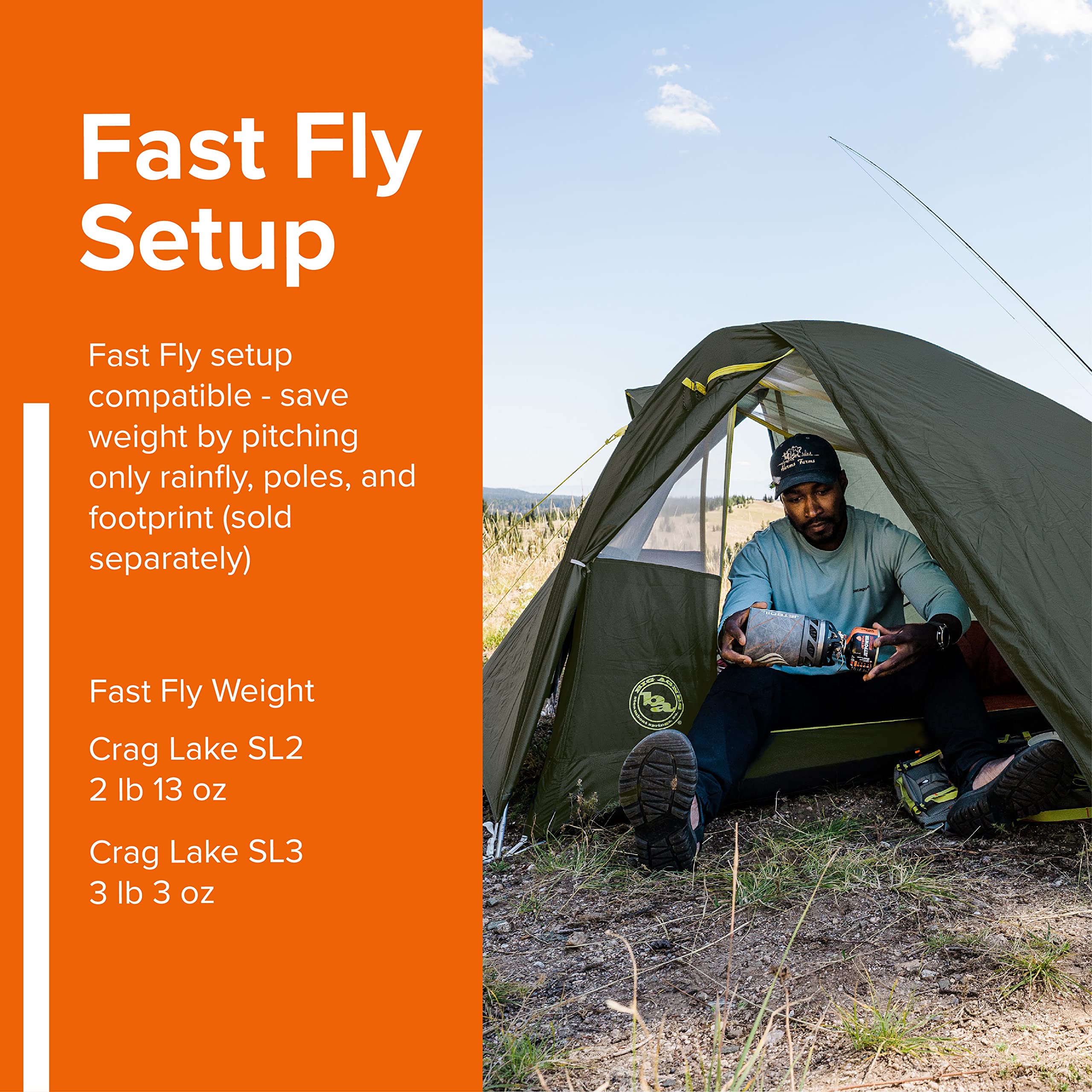 big-agnes-crag-lake-sl2-sl3-tent-three-season-freestanding-superlight-backpackin image 7