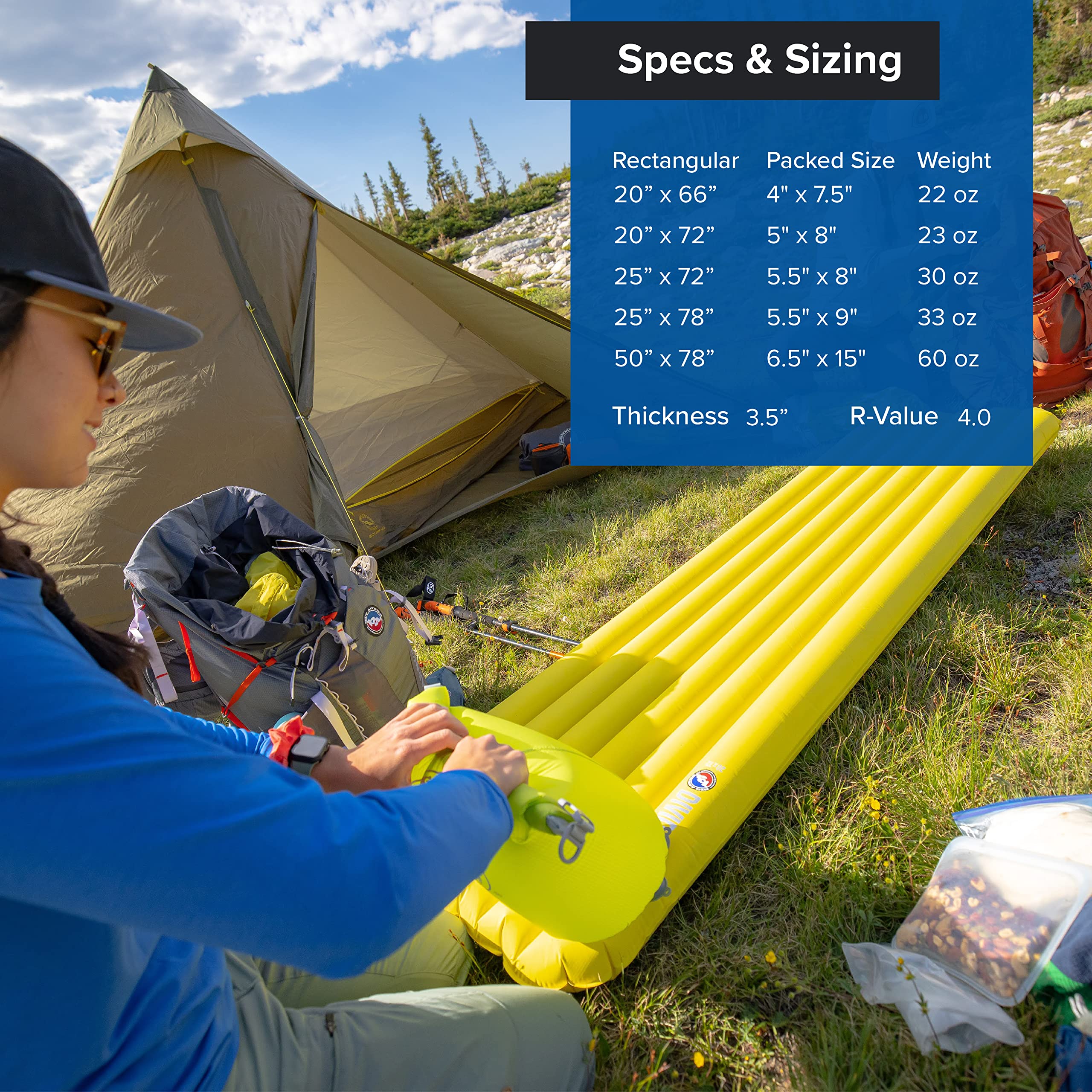 big-agnes-divide-insulated-sleeping-pad-r-value-4-0-air-chamber-pad-with-inflati image 5