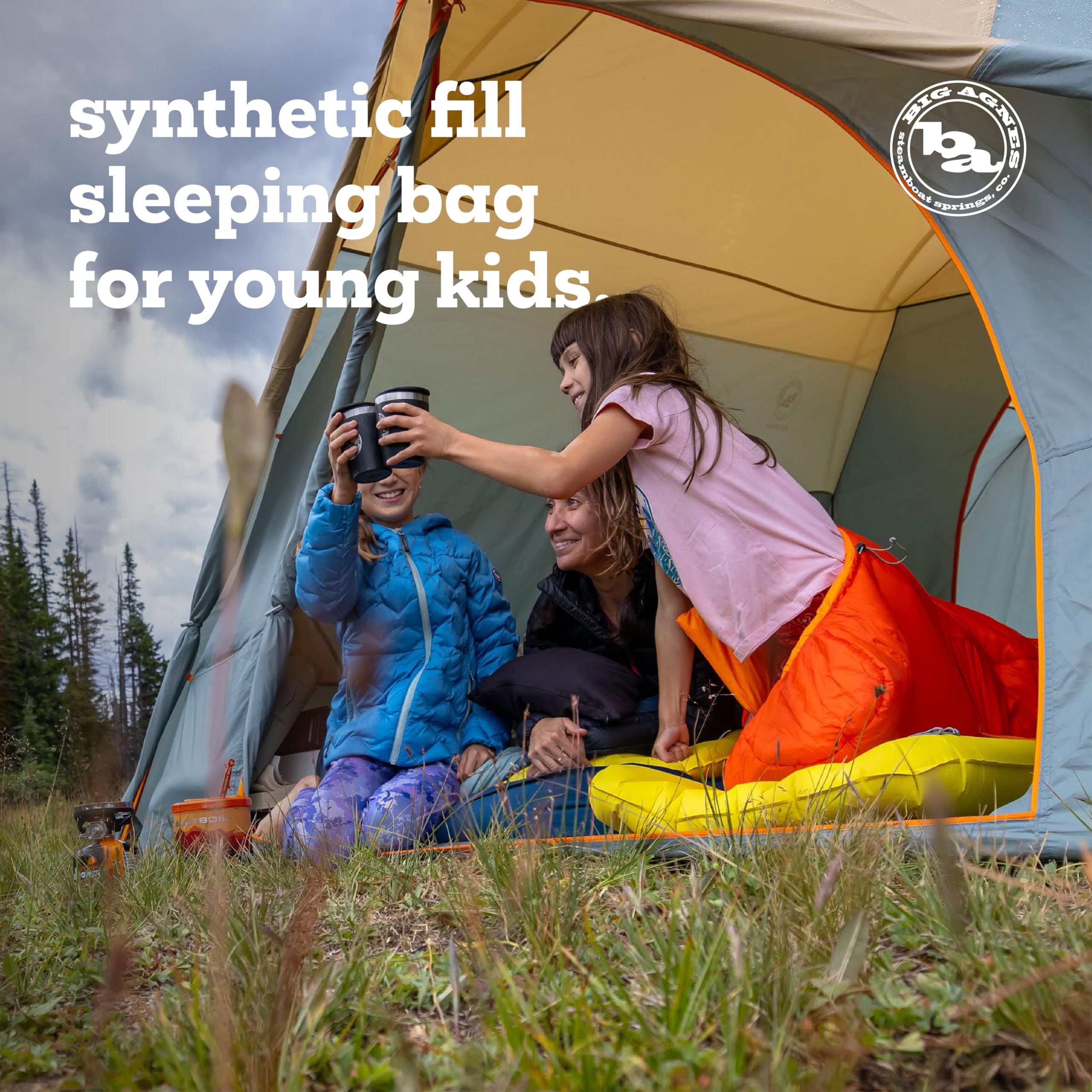 big-agnes-little-red-20-f-kids-youth-sleeping-bag image 3