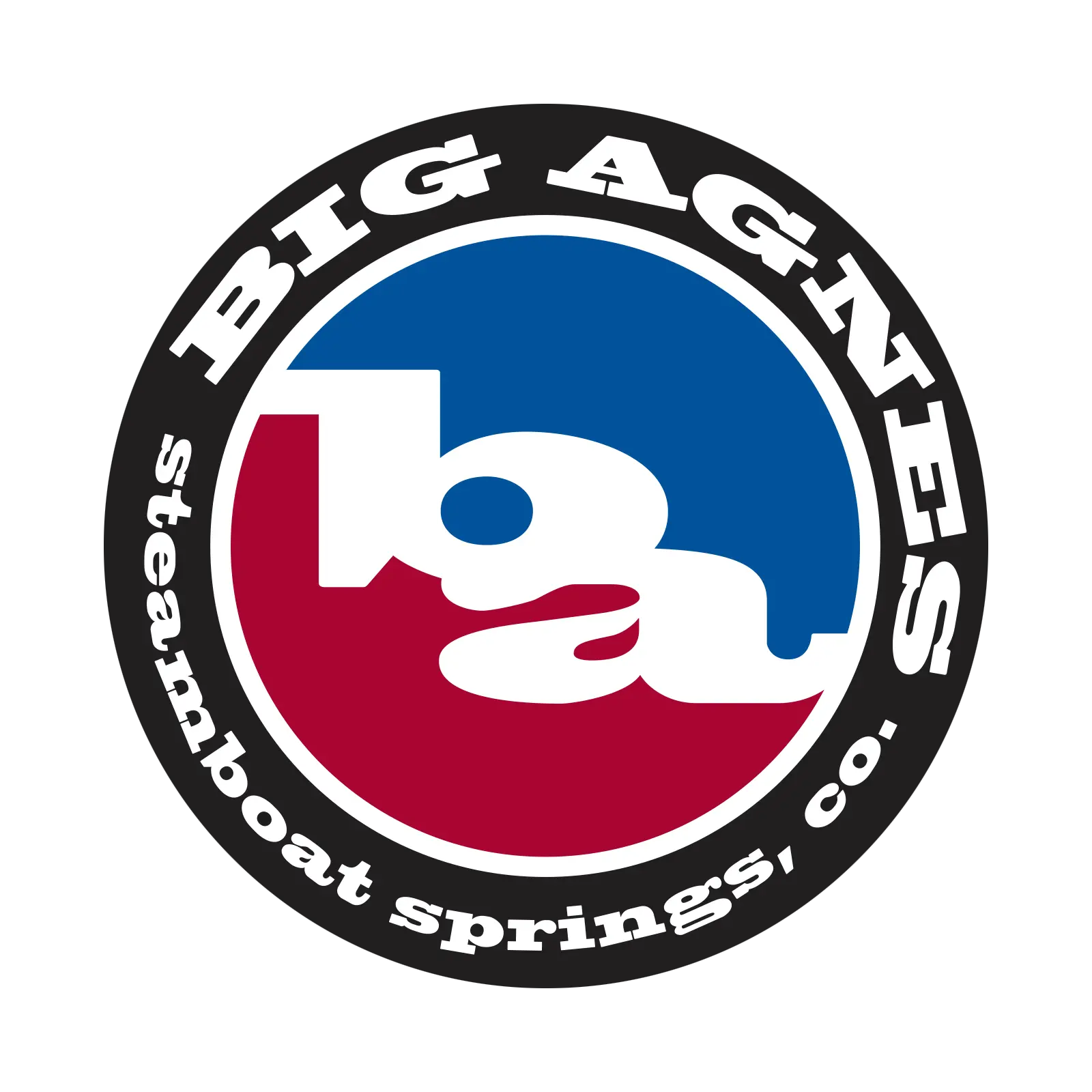 big-agnes-9-logo-sticker-large-vinyl-decal-for-truck-tailgates-coolers-mini-frid image 1