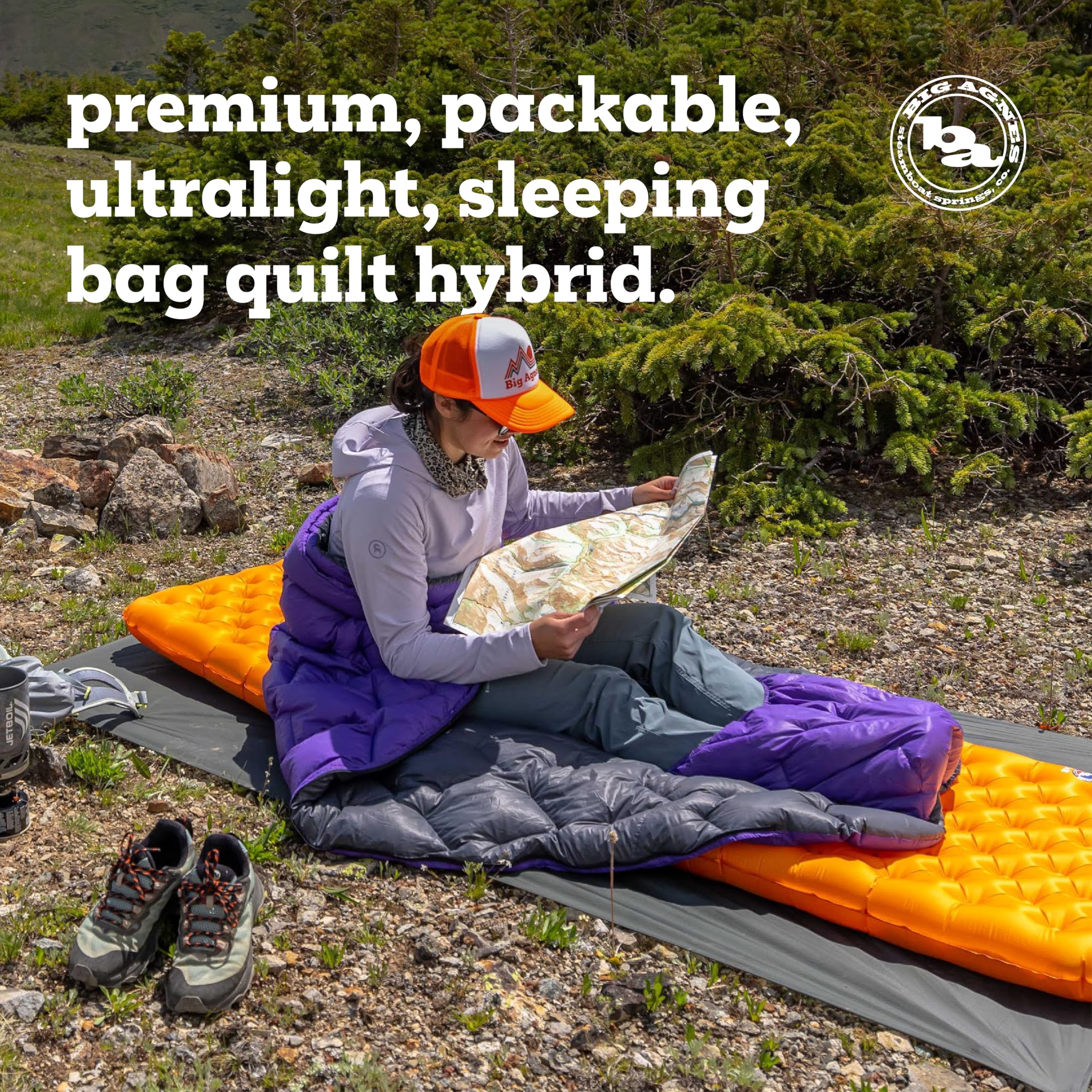 big-agnes-fly-creek-ul-50-f-zip-quilt-ultralight-850-fill-down-sleeping-bag-quil image 3
