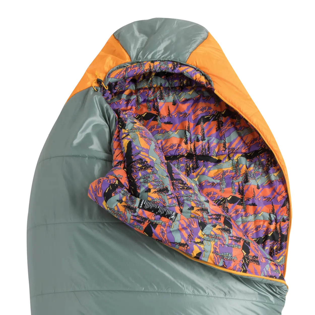 big-agnes-anthracite-20-f-alpenglow-mummy-sleeping-bag image 3