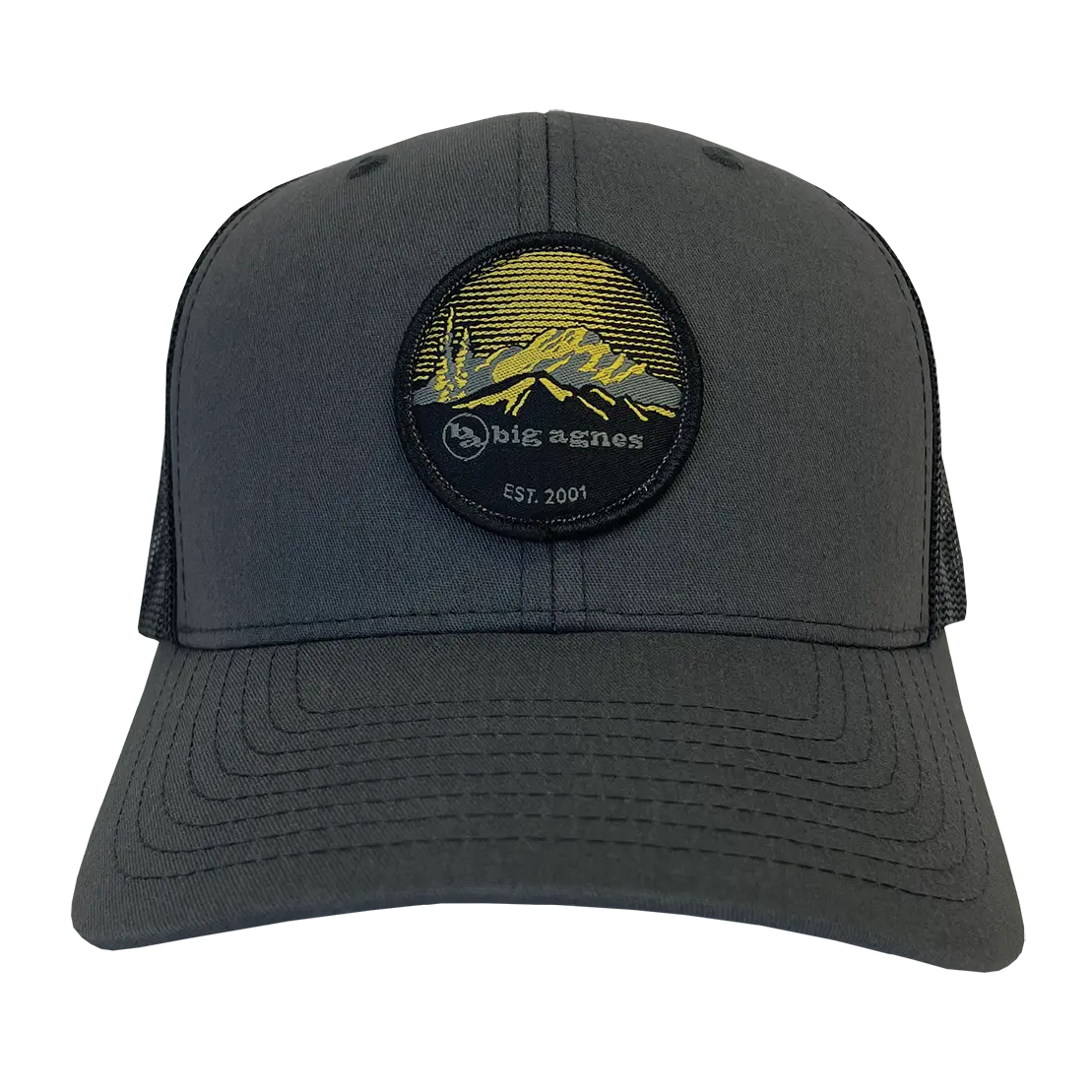 big-agnes-est-2001-logo-baseball-hat-limited-edition-trucker-cap image 2