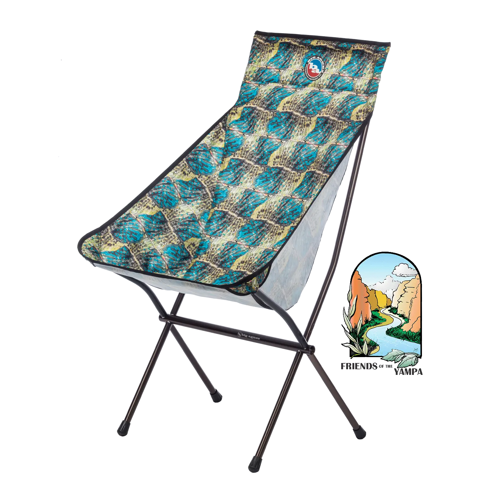 big-agnes-big-six-camp-chair-tall-back-wide-seat-portable-camping-chair image 3
