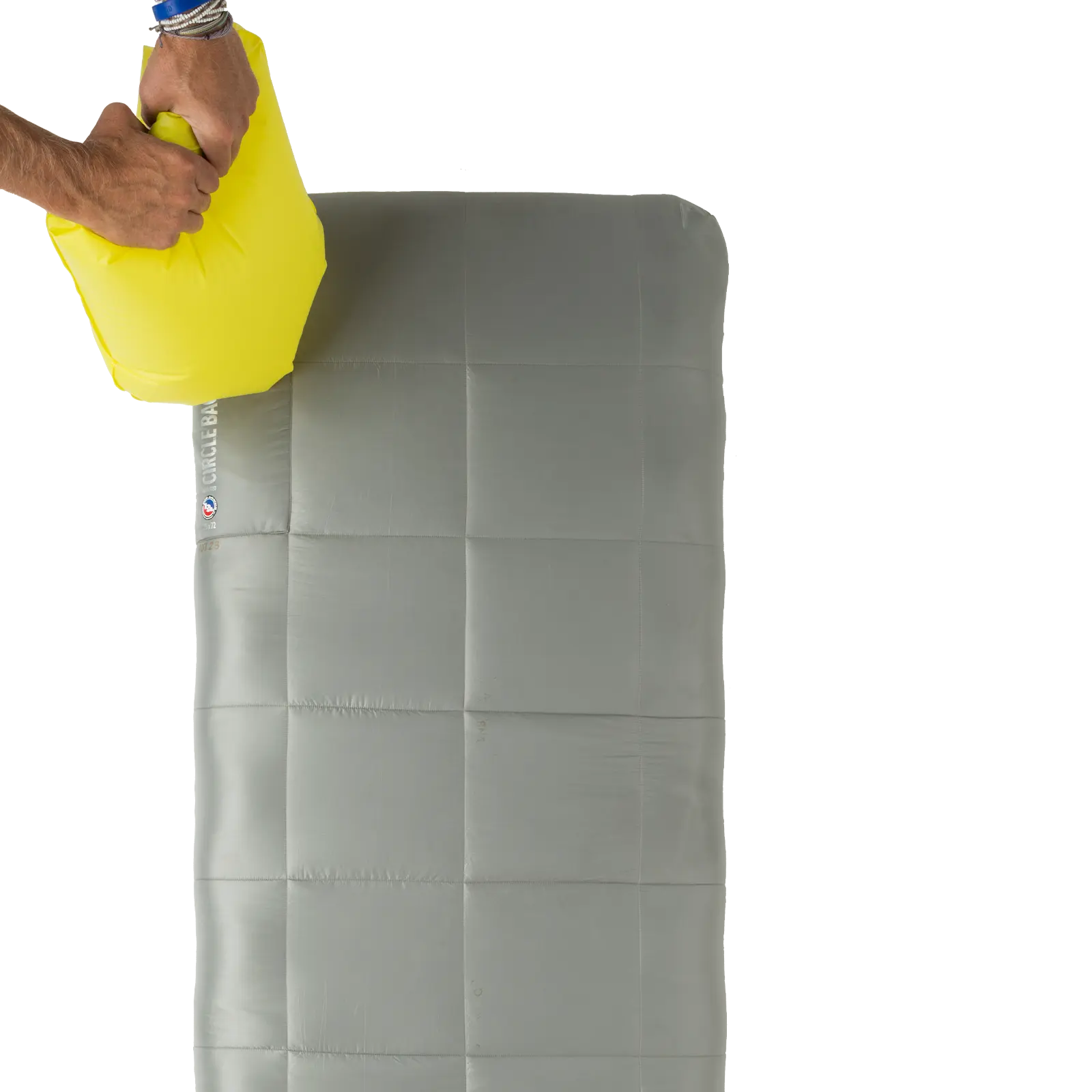 big-agnes-circle-back-insulated-sleeping-pad-two-part-cover-air-bladder-design-r image 5