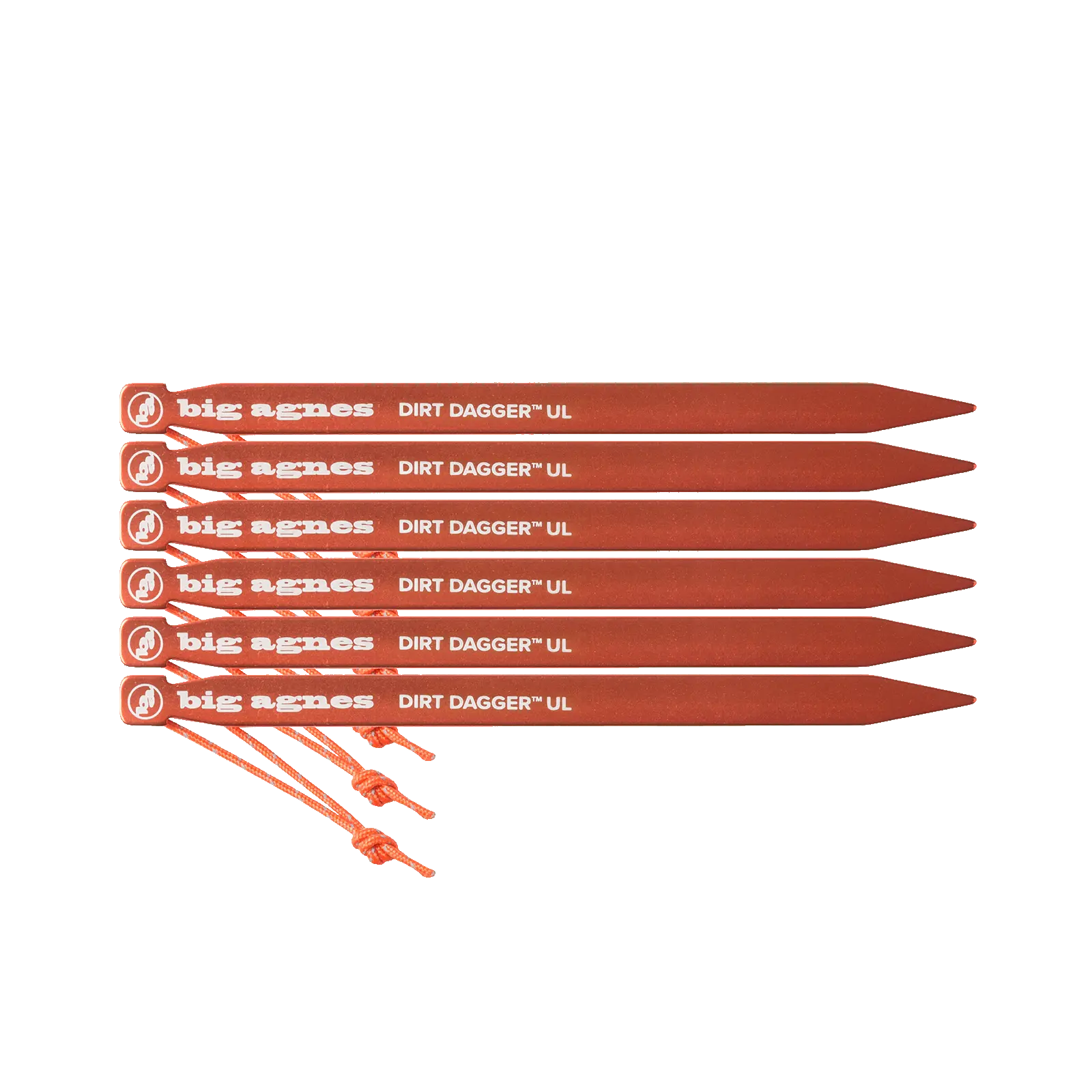 big-agnes-dirt-dagger-ul-tent-stakes-pack-of-6-patented-i-beam-aluminum-ultralig image 1