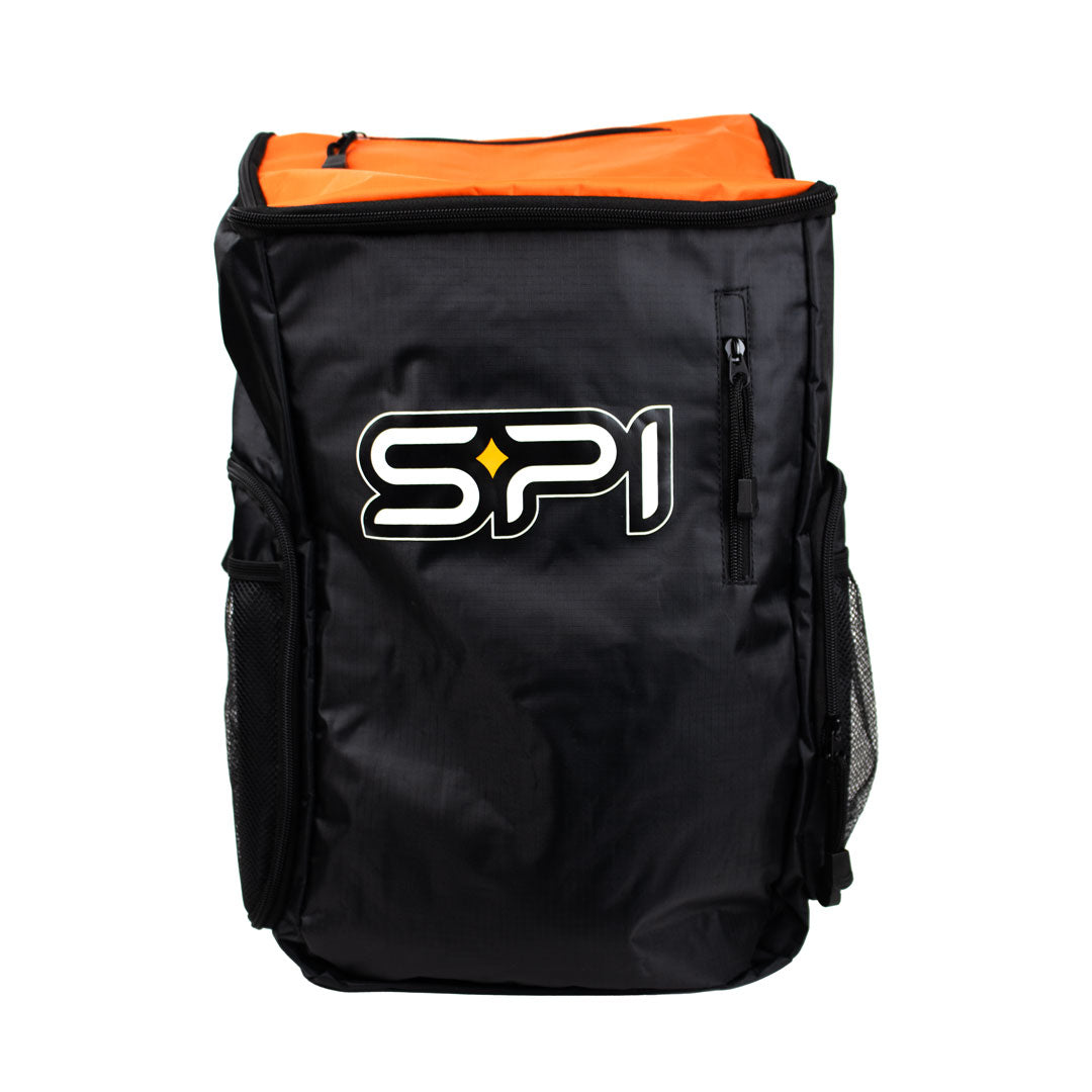 spibelt-drop-bag-race-gear-backpack-with-vented-shoe-compartment image 1