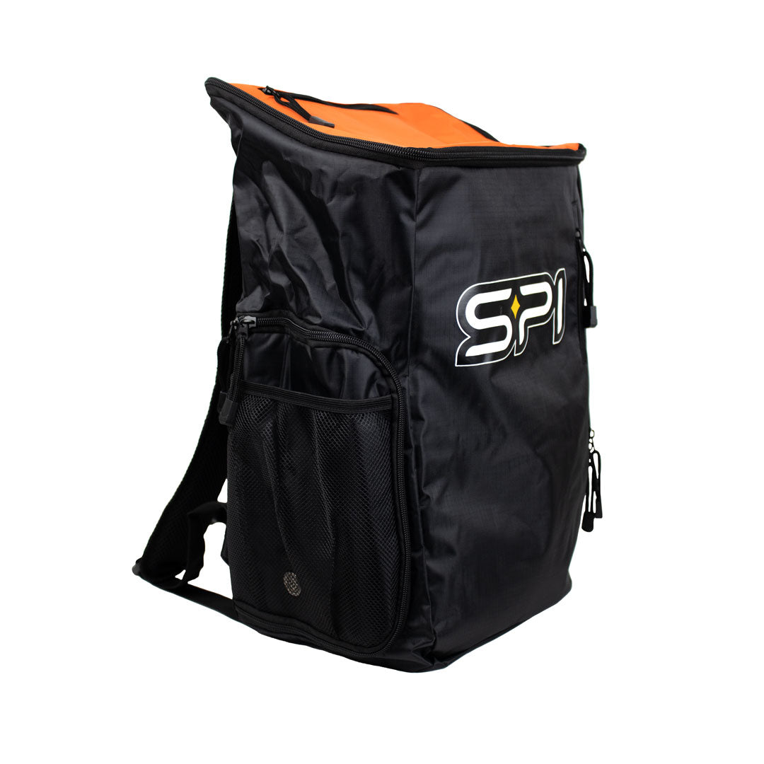 spibelt-drop-bag-race-gear-backpack-with-vented-shoe-compartment image 6