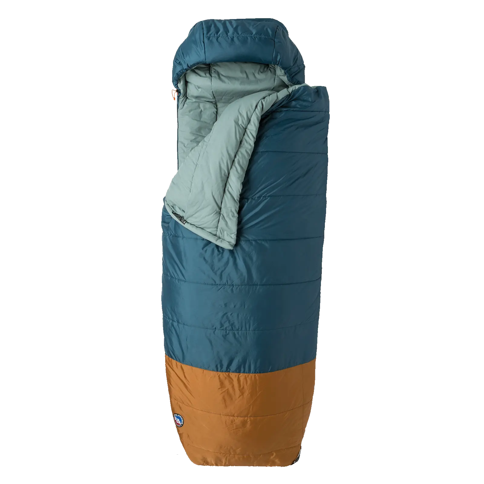 big-agnes-echo-park-35-f-sleeping-bag-wide-and-long-synthetic-mummy-bag-with-pad image 2
