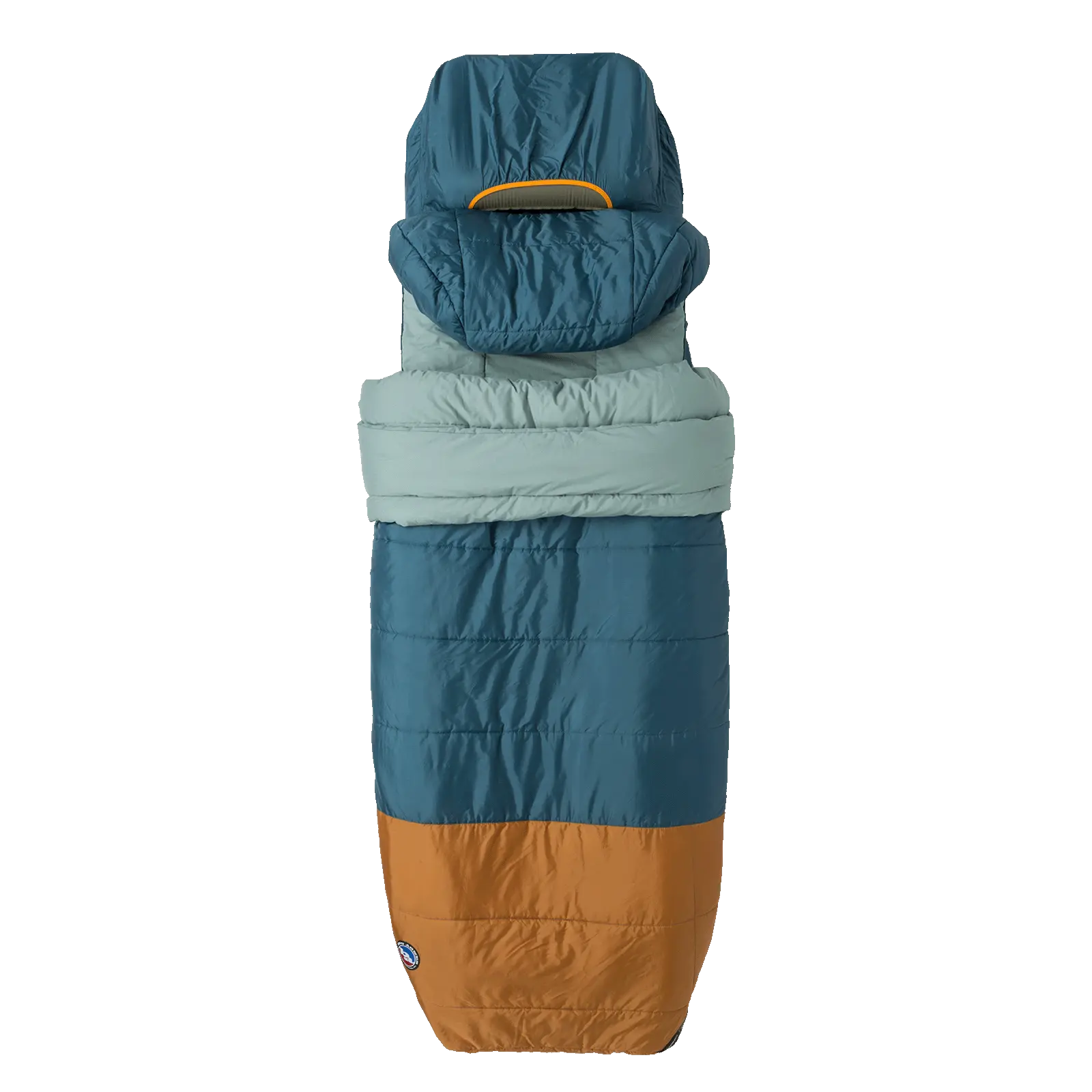 big-agnes-echo-park-35-f-sleeping-bag-wide-and-long-synthetic-mummy-bag-with-pad image 3