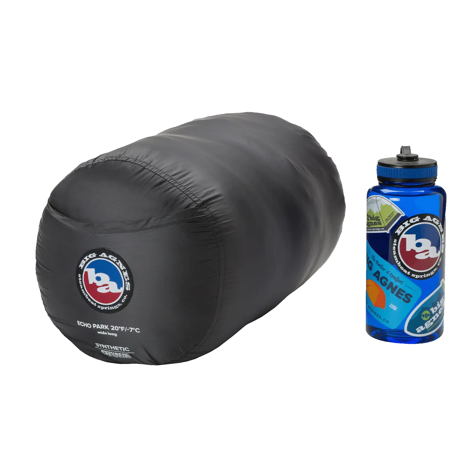 big-agnes-echo-park-35-f-sleeping-bag-wide-and-long-synthetic-mummy-bag-with-pad image 7
