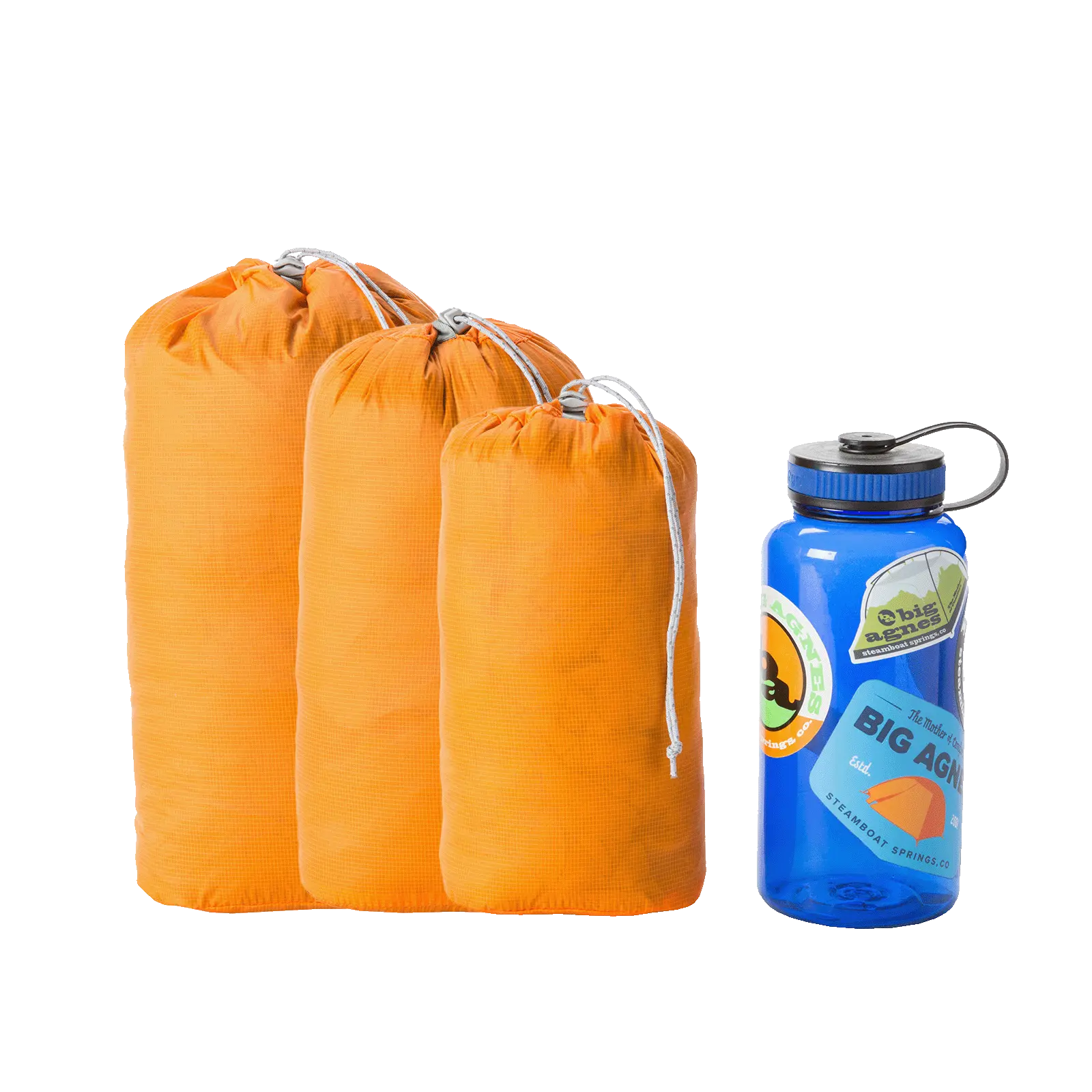 big-agnes-essentials-stuff-sacks-recycled-camping-gear-organizers image 1