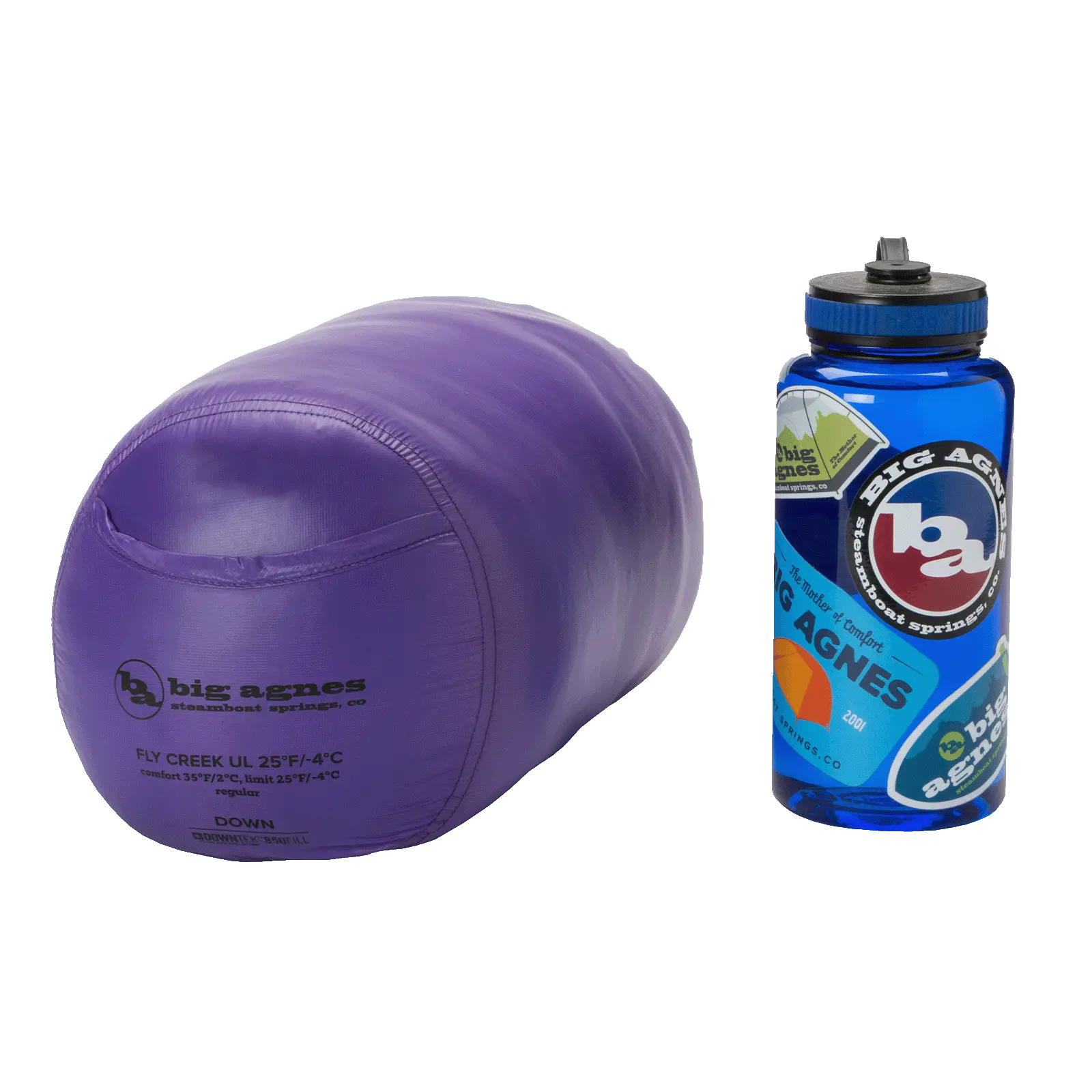 big-agnes-fly-creek-ul-25-ultralight-850-fill-down-backpacking-sleeping-bag image 2