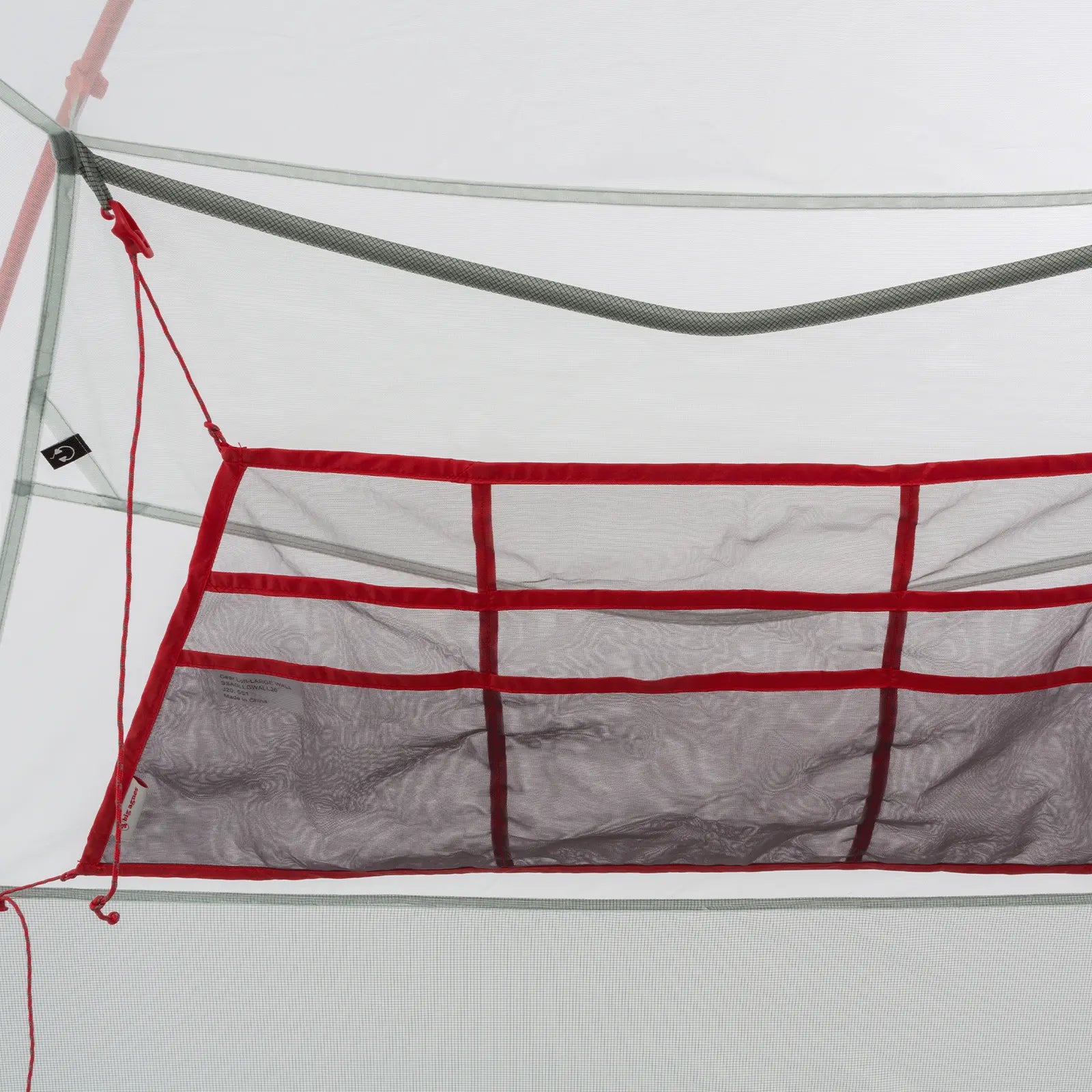 big-agnes-gear-loft-lightweight-mesh-tent-storage-loft-square-triangle-wall-trap image 2