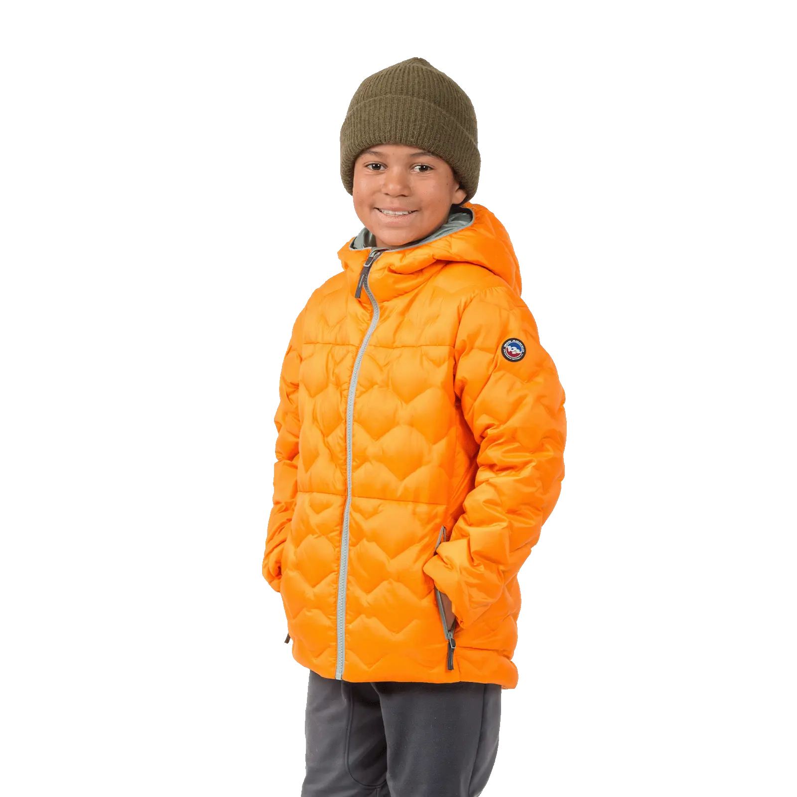 big-agnes-kids-ice-house-jacket-insulated-winter-jacket-with-diamond-quilting-an image 1
