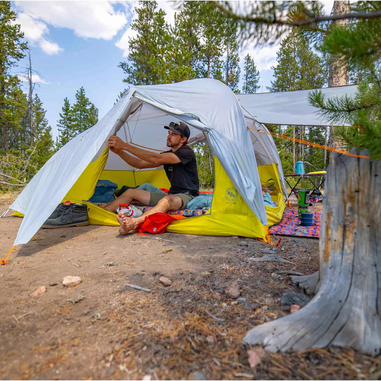 big-agnes-salt-creek-sl2-2-person-camping-tent-with-three-doors image 5