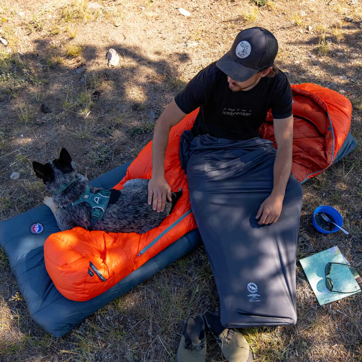 big-agnes-ul-recovery-ultralight-sleeping-bag-liner-with-celliant-recovery-techn image 5