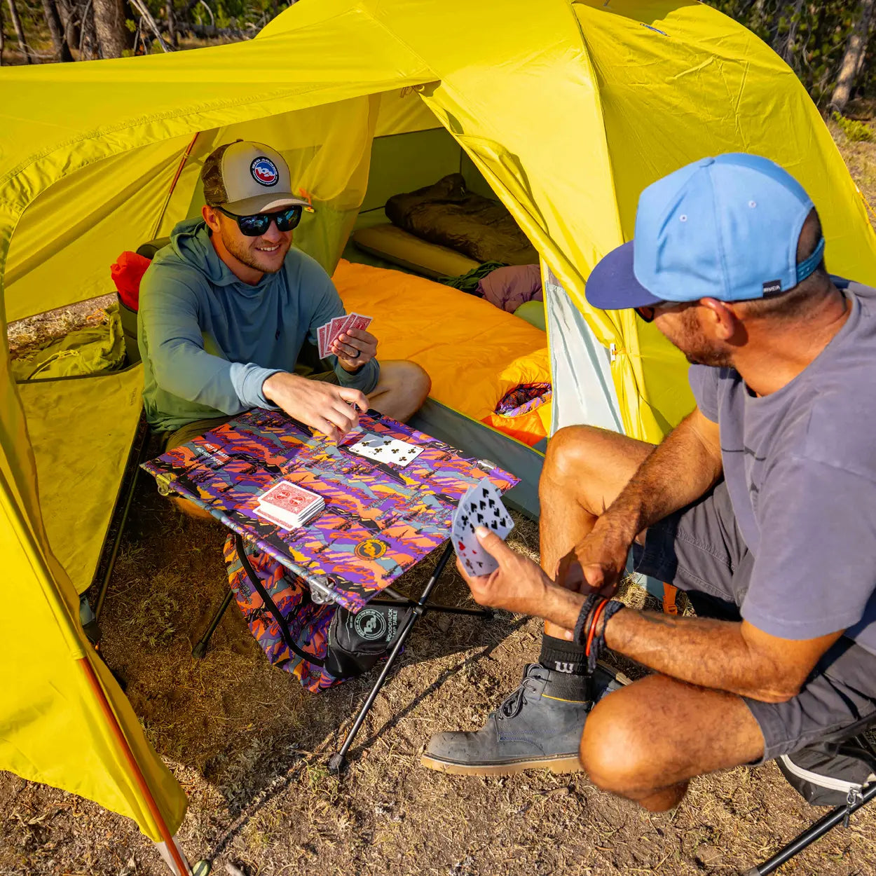 big-agnes-woodchuck-camp-table-hardtop-folding-table-alpenglow-25th-anniversary- image 3
