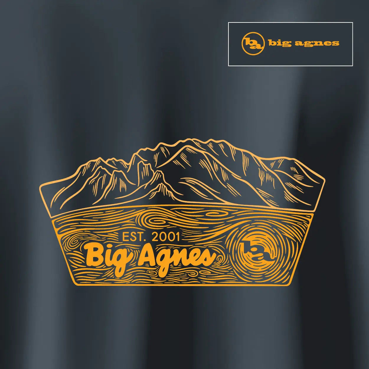 big-agnes-men-s-tonal-trail-sign-t-shirt-ring-spun-cotton-crewneck-limited-editi image 2