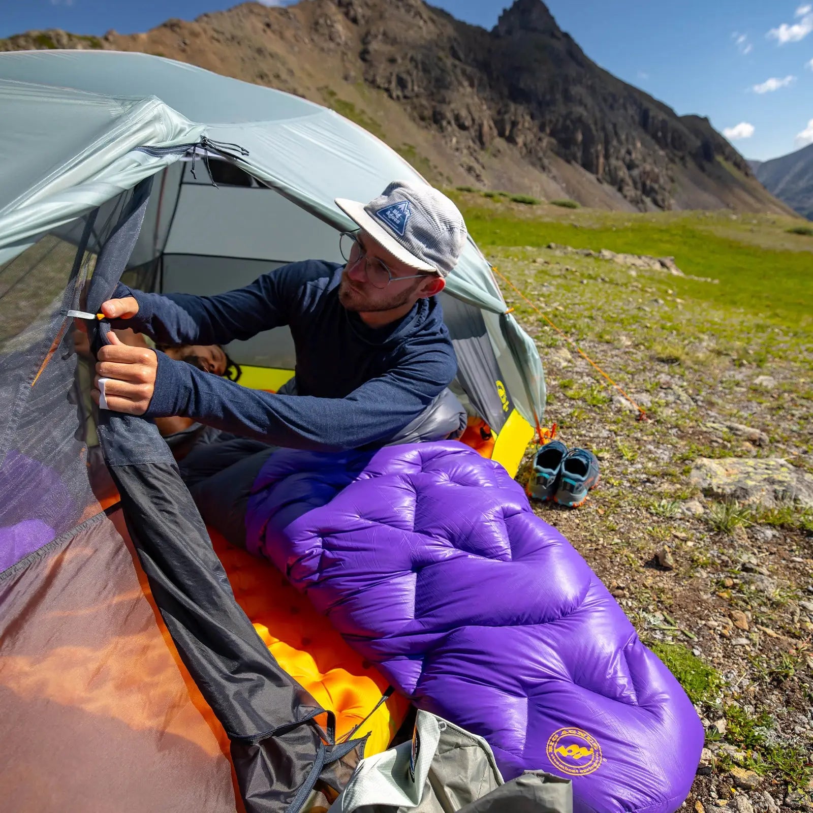 big-agnes-fly-creek-ul-25-ultralight-850-fill-down-backpacking-sleeping-bag image 5