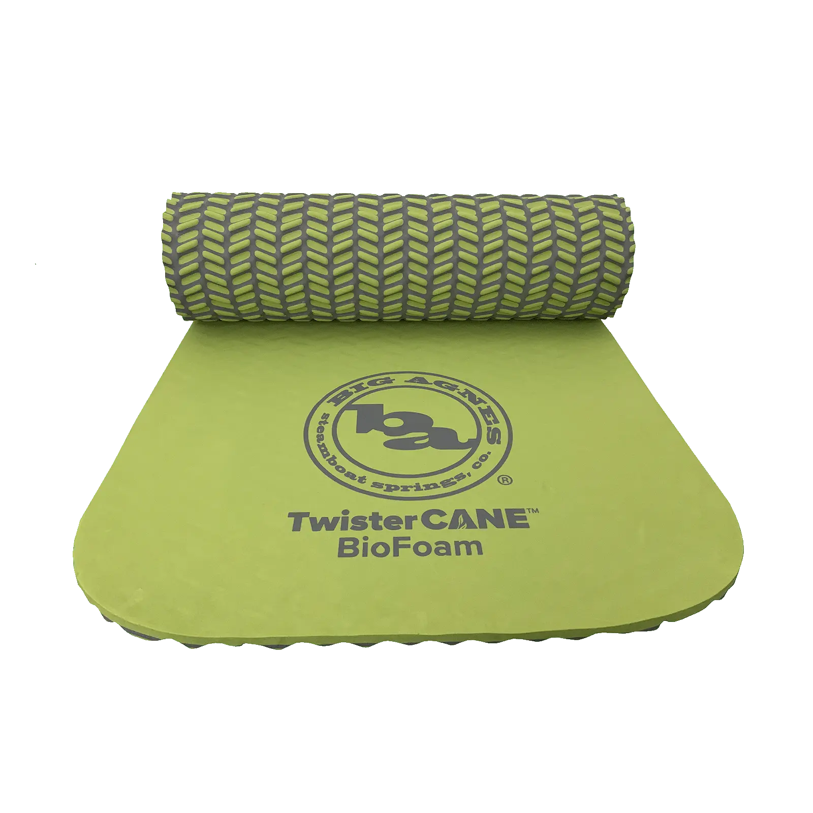 big-agnes-twistercane-biofoam-sleeping-pad-closed-cell-foam-camp-mat-with-repurp image 2