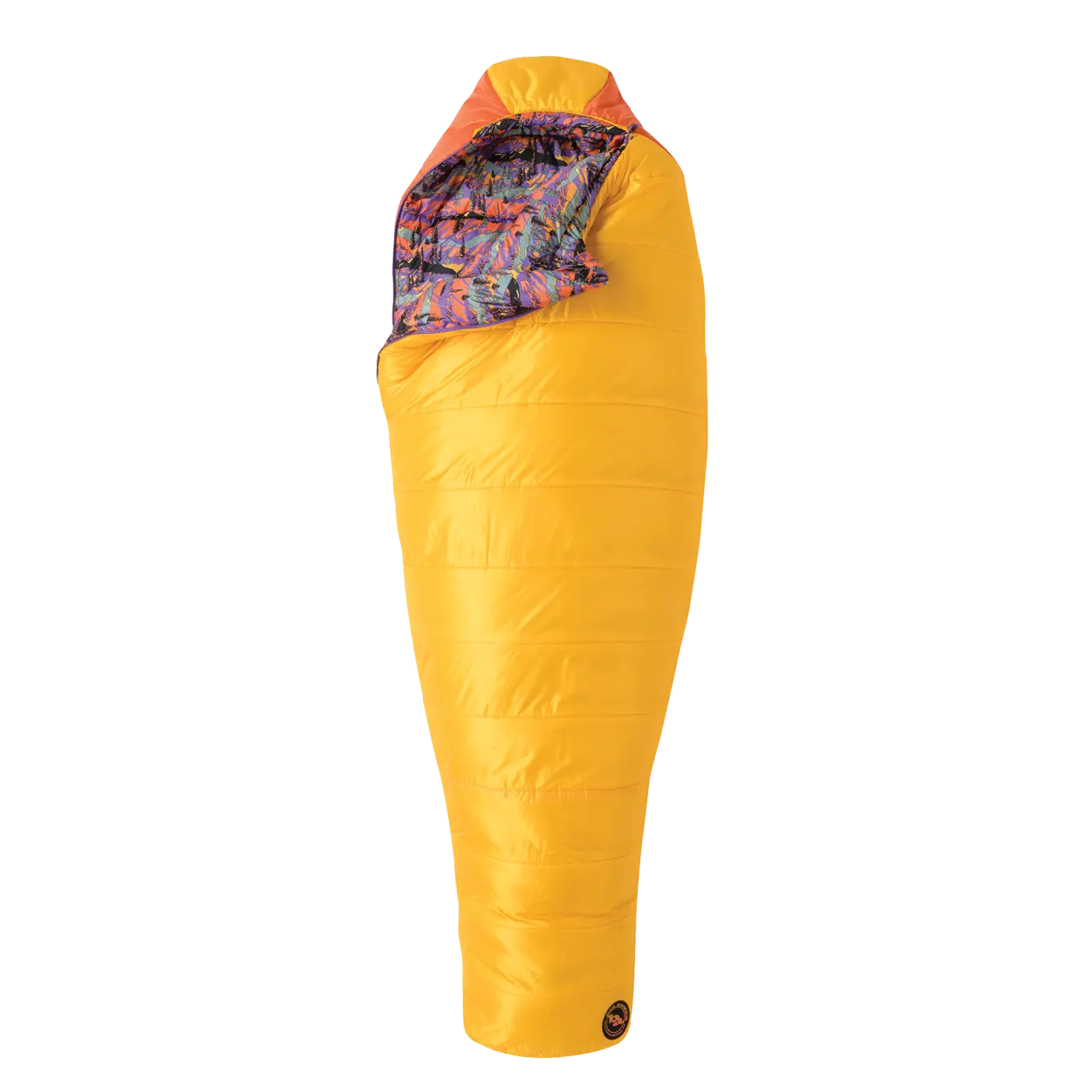 big-agnes-women-s-anthracite-20-alpenglow-recycled-synthetic-mummy-sleeping-bag image 1