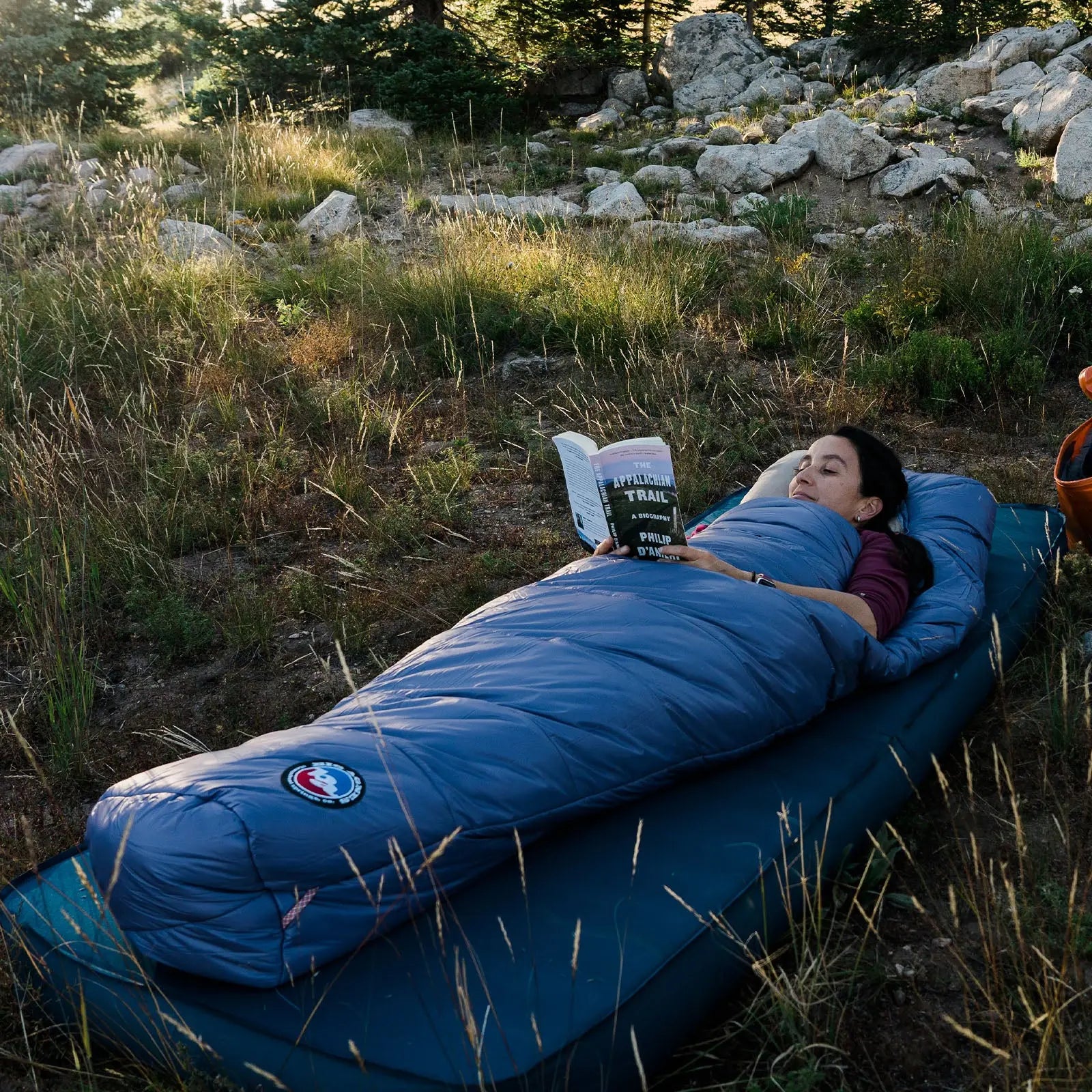 big-agnes-women-s-anthracite-20-sleeping-bag-pfas-free-synthetic-mummy-bag image 4