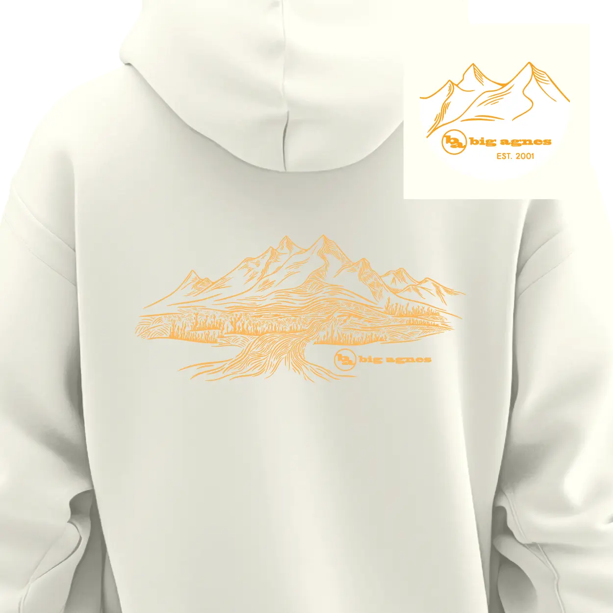 big-agnes-sunny-summits-hoodie-limited-edition-25th-anniversary-est-2001-heavywe image 2