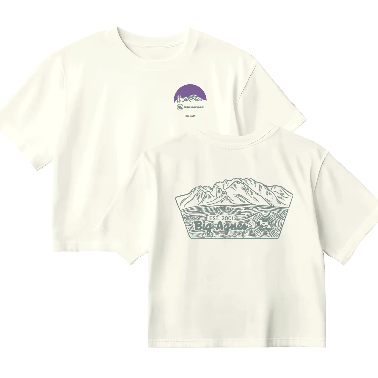 big-agnes-w-s-tonal-trail-sign-t-shirt-limited-edition-25th-anniversary-crewneck image 1
